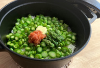 🍺青空レストランで紹介👩‍🌾アスパラ土鍋ごはん【大量消費】