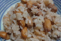 落花生ご飯