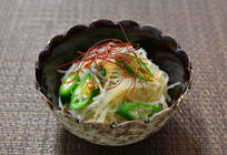 オクラの中華炒め