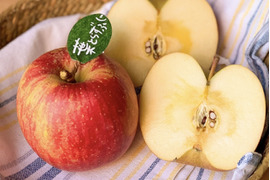【先行予約】🍎《家庭用》青森完熟葉とらずふじ８〜１５玉(約３kg)🍎ID119812