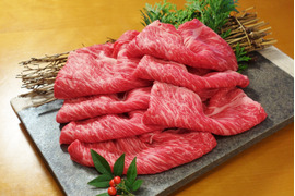 【ひとり鍋に最適！】あか牛甲誠牛肩ロースしゃぶしゃぶ(300g)