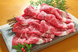 あか牛甲誠牛しゃぶしゃぶ食べ比べ（リブロース150g・モモ150g）