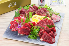 【父の日ギフト】菅乃屋 鮮馬刺し ブロック3種 食べ比べセット 熊本直送 ギフトに最適  母の日・父の日・ご褒美に