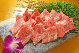 あか牛甲誠牛カルビ焼き肉用(300g)