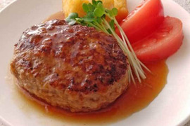 当店人気NO.3！プレミアムハンバーグ3個セット【湯煎で温めるだけ！】