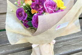【母の日ギフト】自立する花束▶マジカルブーケ(色おまかせ10～15本)