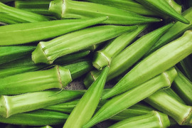 太陽の光たっぷり！オクラ1kg（95~125本程度)【さぬき讃ベジタブル】