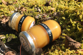 【春ギフト】【乾燥対策!喉の痛みには強殺菌作用の本物の蜂蜜を!】 3本ご注文で4本目無料!キャンペーン 日本蜜蜂の非加熱生ハチミツ 【発酵蜜/100g】【天然】日本ミツバチ(熨斗対応可能)