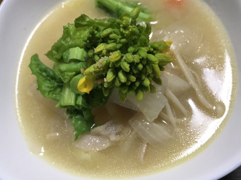 早春の味覚♪ なばな1キロ