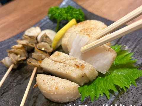日間賀島産❗️《貝が旬》味で証明します
（旨味抜群）『平貝‼︎』まずは3枚から
下処理をして、貝柱、紐、玉を分けて発送承ります