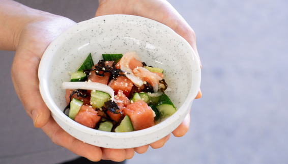 スイカに昆布！？絶品スイカサラダ🍉