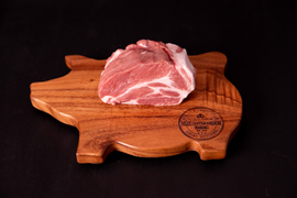茨城で育った　目利き肉　《だいじょ豚》　肩ロースブロック　肉塊500g  ステーキや低温調理に最適