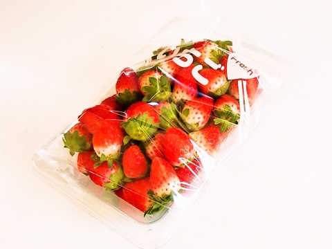 いちご「夏のしずく」 レギュラーパック 1kg （250g×4p）青森県産
