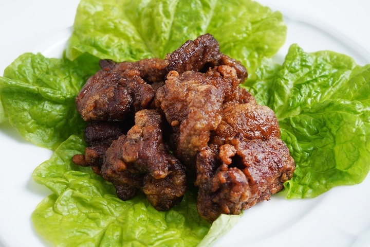 鹿肉の唐揚げ